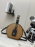 Monogram round handbag series