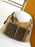 UTILITY monogram patchwork handbag