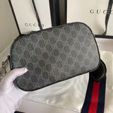 Black GG Imprime Camera Crossbody Bag