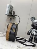 Monogram round handbag series