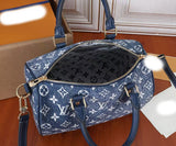 Speedy Bandoulière 20 Denim Handbag