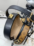 Monogram round handbag series