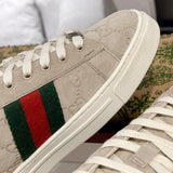 Women's Ace Series Oatmeal GG Suede Sneakers |798654 AADV9 9566