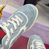 Re-Web Series Couple's Sneakers (Women's) Blue GG Denim |838831 FAEVU 4645