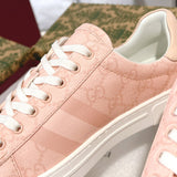 Ace Series Women's Pink GG Supreme Canvas Sneakers |812026 FAD2A 8741