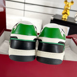 Basket Series Women's Low-Top Sneakers (Green Demetra Material) |697882 2SH90 3760