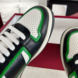 Basket Series Women's Low-Top Sneakers (Green Demetra Material) |697882 2SH90 3760