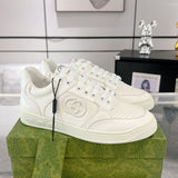 G75 Series Men's White Suede Sneakers| 791742 AADM0 9110