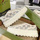 Women's Treck Series Colorful Crystal GG Platform Sneakers |771645 FABH3 9179