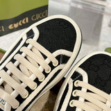 Women's Tennis 1977 Series Black Canvas Platform Sneakers |745997 20Q20 1043