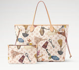 Monogram Canvas Neverfull GM Handbag in a blend of linen and coated canvas| 29449