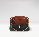Anytime PM Handbag in Black Monogram Empreinte Embossed Leather |M14324