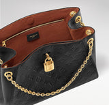 Anytime PM Handbag in Black Monogram Empreinte Embossed Leather |M14324
