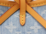CarryAll PM Handbag, Blue Monogram Denim |M11462