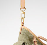 Carryall Cargo PM Handbag in Khaki Denim |M27623