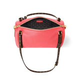 Express PM Handbag in Bright Pink Grained Calfskin |M29092