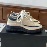 Women's White and Black Calfskin, Suede Calfskin, and Lambskin Sneakers| G46258 B21627 U3086