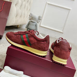 Men’s Re-Motion Sneakers (GG Nylon and Suede, Ancora Red) |832461 AAEW3 6141