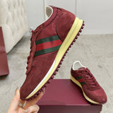 Women’s Re-Motion Sneakers (GG Nylon and Suede, Ancora Red) |832918 AAEZM 6144