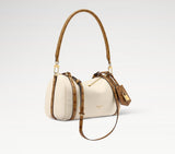 Express PM Small Handbag in Vanilla Soft Calfskin |M29392