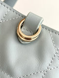 2026 Toujours Vertical Tote Bag in Smoky Blue, Small Size |M2835OSOQ_M38Z