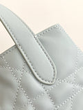 2026 Toujours Vertical Tote Bag in Smoky Blue, Small Size |M2835OSOQ_M38Z