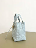 2026 Toujours Vertical Tote Bag in Smoky Blue, Small Size |M2835OSOQ_M38Z