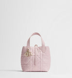2026 Toujours Vertical Tote Bag, Small, Pink|M2835OSNW_M29N