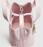 2026 Toujours Vertical Tote Bag, Small, Pink|M2835OSNW_M29N
