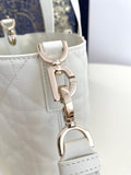 2026 Toujours Vertical Tote Bag, Ivory, Small| M2835OSNW_M030
