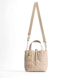 2026 Toujours  Beige-Pink Vertical Tote Bag |M2835OSNW_M51U