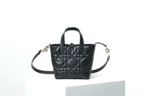 2026 Toujours Black Vertical Tote Bag |M2835OSNW_M900