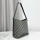 2026 TMédaillon Bucket Bag, Blue Oblique Jacquard|M1532QTZQ_M928
