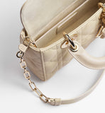 2026 Mini Lady D-Joy Trench Handbag in Fine Lambskin |M0636OUQA_M73U