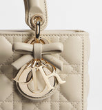 2026 Mini Lady D-Joy Trench Handbag in Fine Lambskin |M0636OUQA_M73U
