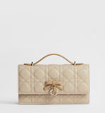 2026 Mini Chain Handbag in Camel-Beige Lambskin| S0984OUQC_M10I