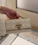 2026 Mini Chain Handbag in Camel-Beige Lambskin| S0984OUQC_M10I