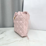 2026 Mini Bucket Bag Soupir Pink Cannage Lambskin |S2611OUQA_M19N