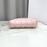 2026 Mini Bucket Bag Soupir Pink Cannage Lambskin |S2611OUQA_M19N