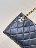2026 Spring/Summer Collection Small Tote Bag in Black Fine Lambskin |AS6248-B24030-94305