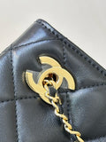 2026 Spring/Summer Collection Small Tote Bag in Black Fine Lambskin |AS6248-B24030-94305