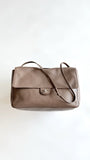 2026 Spring/Summer Collection Oversized Flap Bag in Light Brown Grained Calfskin| AS6233-B24008-U8391