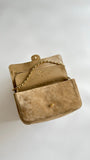 2026 Souplissimo Dark Beige Suede Oversized Flap Bag |AS6281-B24009-U9390