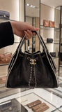 2026 Panda-Print Color-Block Small Bucket Bag| AS5293 B20304 94305