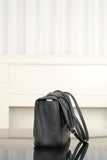 2026 Maxi Flapbag Black Grained Calfskin |AS6231 B24008 94305