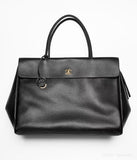 2026 Large Shopping Bag - Black Premium Grained Calfskin Tote| AS6289 B24248 94305
