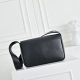 2026 Black Lambskin Messenger Bag |AS6222-B24367-94305