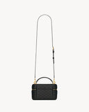 Gaby Black Quilted Lambskin Makeup Bag 7667311EL071000