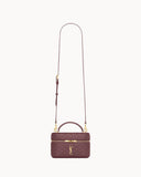 Gaby Burgundy Lambskin Cosmetic Bag |766731 1EL07