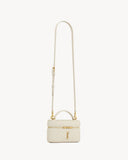 Gaby Off-White Lambskin Cosmetic Bag |766731 1EL07 9207